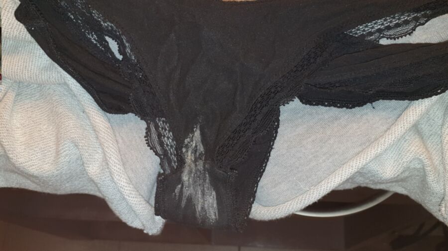 Daugh panties sniffing and pre-cum 15 of 44 pics