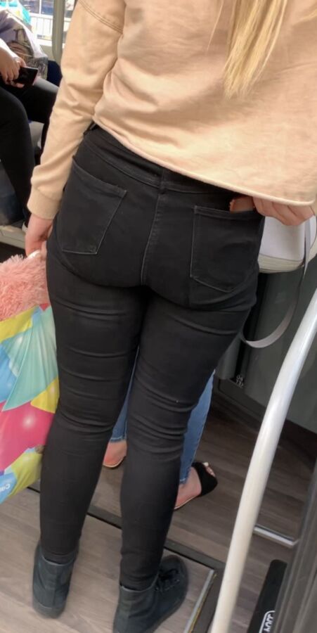 Black Jeans Chav Ass 7 of 34 pics