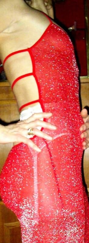 My french whore Astrida in red dress 6 of 89 pics