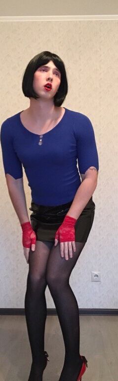 Anzhelika - pretty sissy faggot from Russia exposed 10 of 35 pics