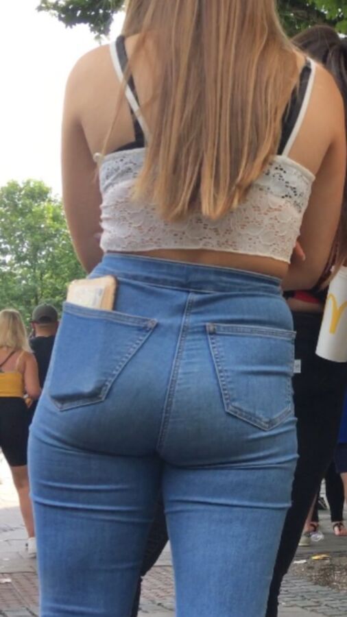 FAP time... British Chav with Horny Jeans Ass!!! 23 of 167 pics