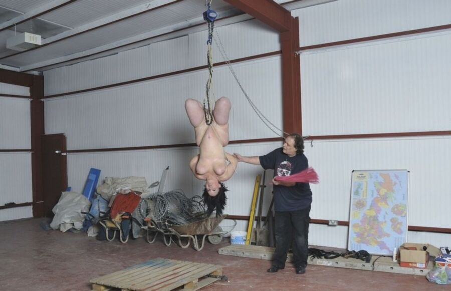 Plump Brunette Tied, Suspended & Tortured 22 of 91 pics