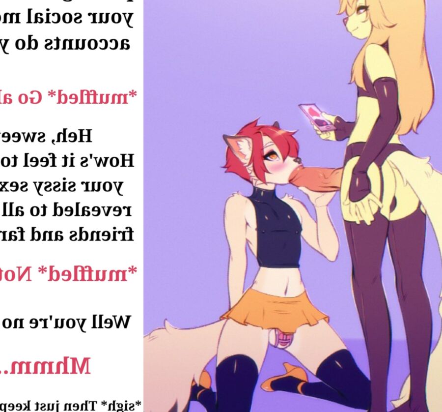 Femboy Furry Captions (Extended Edition) 13 of 50 pics