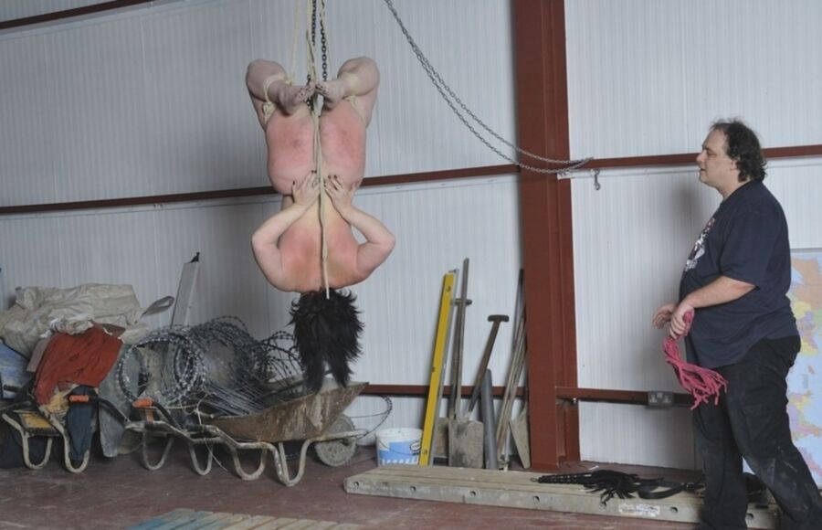 Plump Brunette Tied, Suspended & Tortured 19 of 91 pics