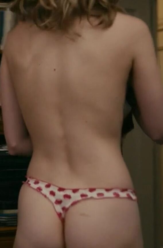 Brie Larson Ass - Nearly nude in thong 1 of 9 pics