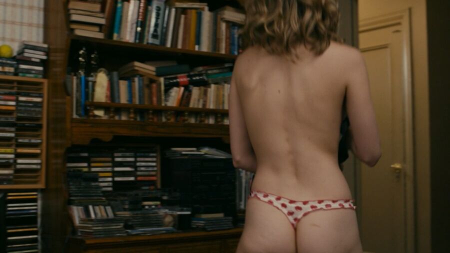 Brie Larson Ass - Nearly nude in thong 4 of 9 pics