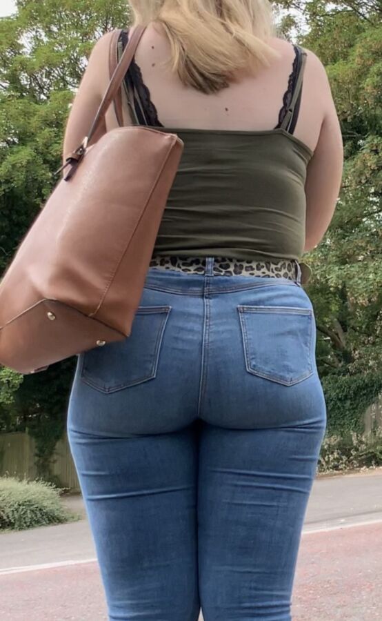 More of Jeans Teen Waiting for Bus  5 of 105 pics