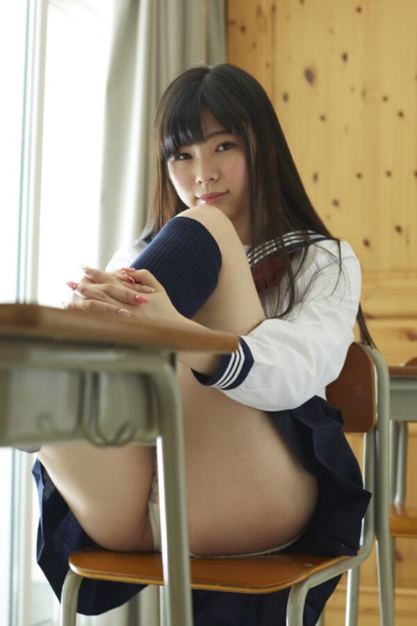 Busty schoolgirl Chika Yuki 5 of 54 pics