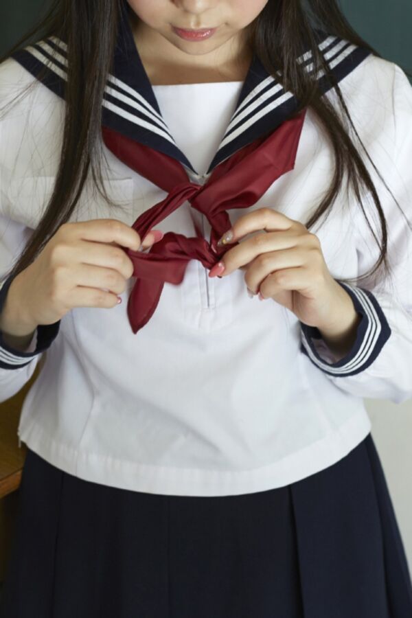 Busty schoolgirl Chika Yuki 8 of 54 pics