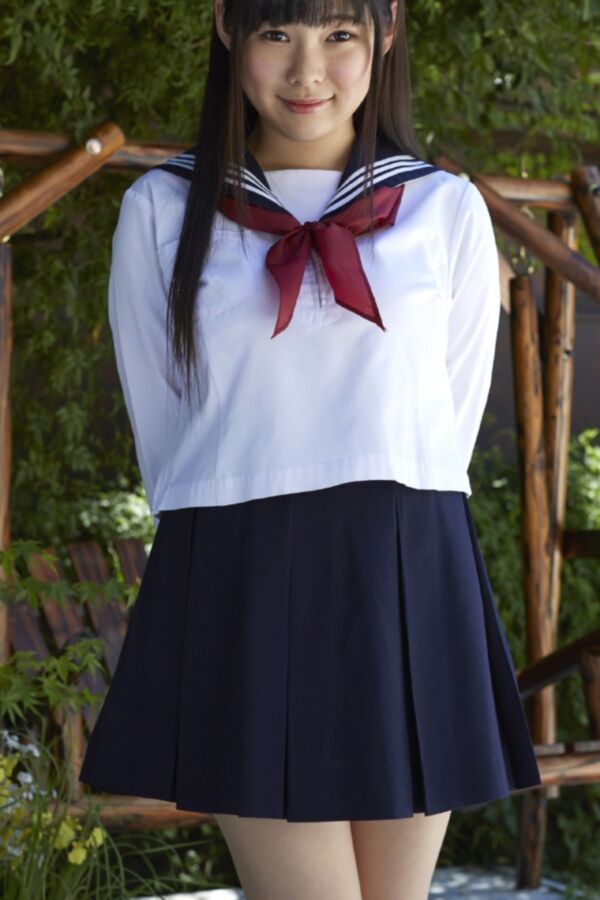 Busty schoolgirl Chika Yuki 1 of 54 pics