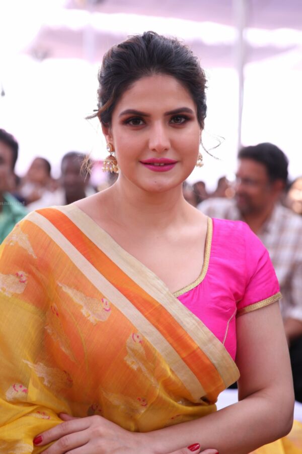 Zarine Khan- Busty Indian Babe at Aryavartha Nagari Event Launch 18 of 39 pics