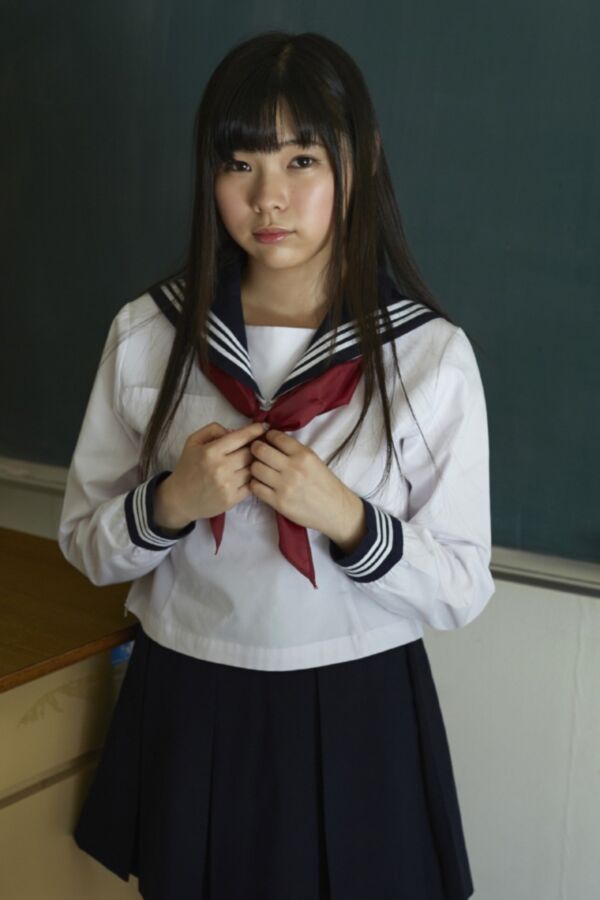 Busty schoolgirl Chika Yuki 7 of 54 pics
