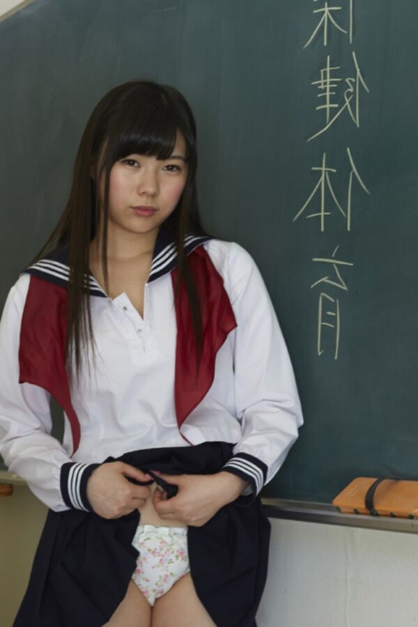 Busty schoolgirl Chika Yuki 10 of 54 pics