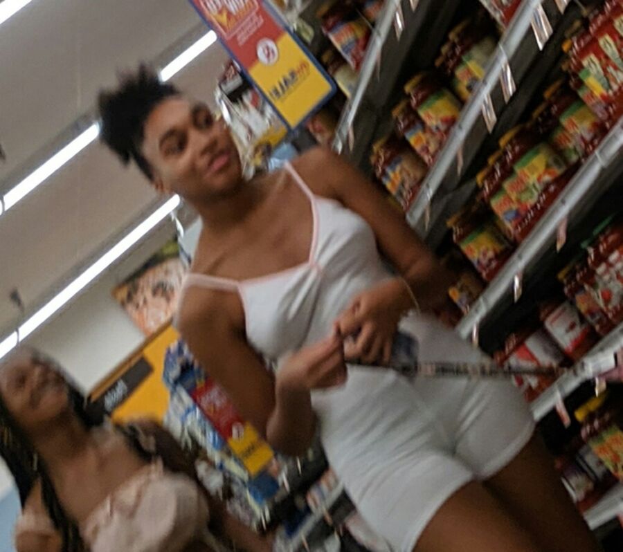 Ebony teens shopping 13 of 34 pics