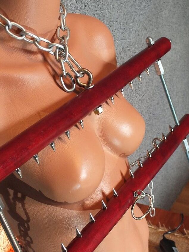 BDSM VICE FOR THE WIFES BREASTS  3 of 5 pics