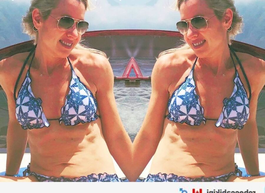 Dana Levenson CTV Weather Girl Takes On Tiny Bikinis 1 of 17 pics