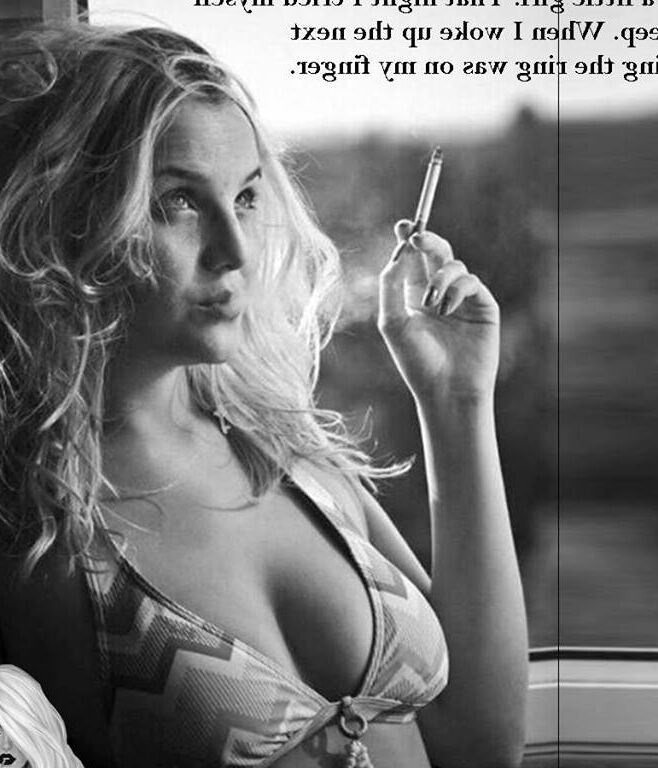 SPOOKY, CREEPY SMOKING GIRLS CAPTIONED 8 of 33 pics