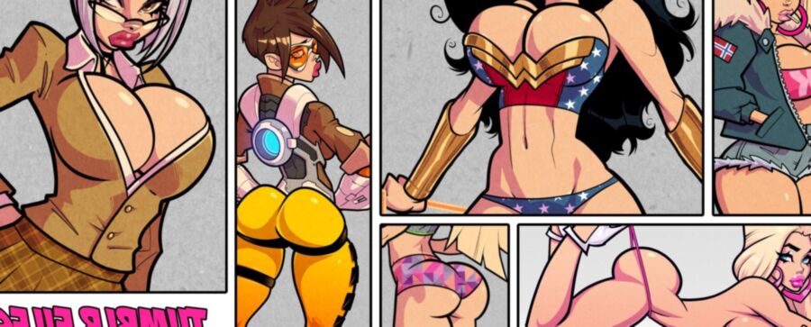 Cherry Mouse Street! Artist Who Draws Magnificent Bimbos! 8 of 31 pics