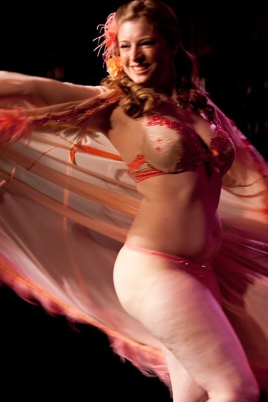 Red Snapper Burlesque Model Busty Redhead 10 of 14 pics