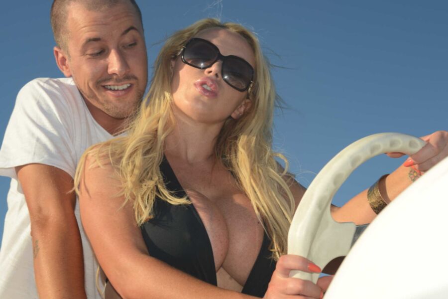Nikki Benz On a Boat 12 of 80 pics