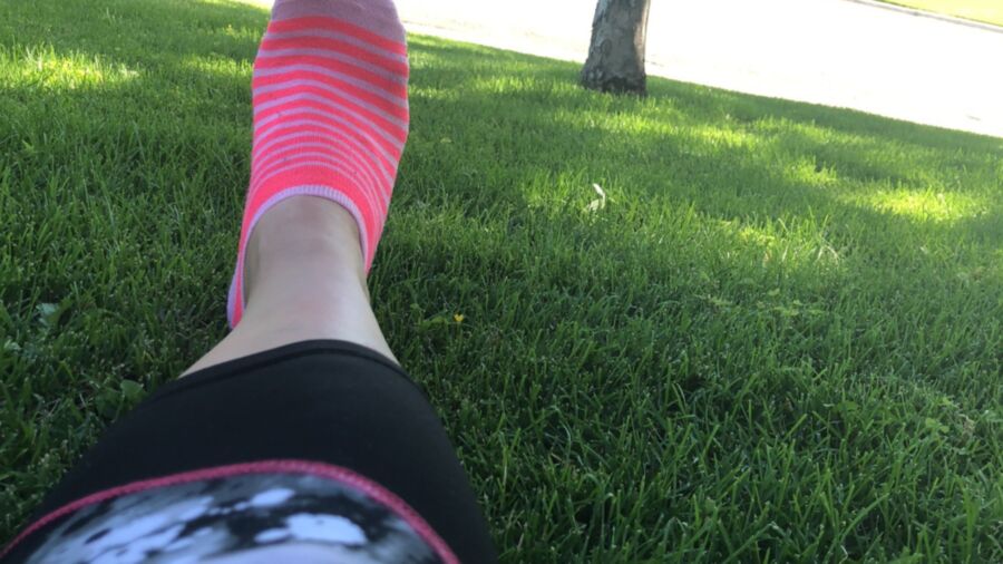 Outdoors workout and errands bitch 14 of 19 pics