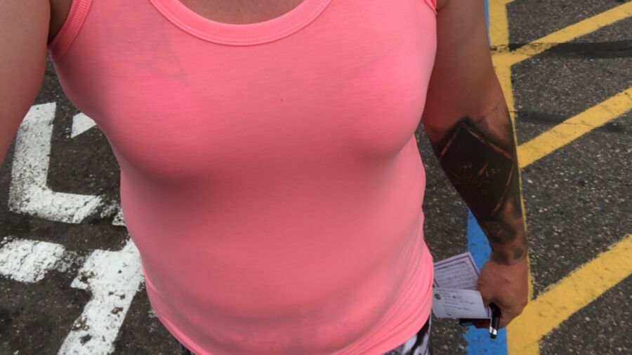 Outdoors workout and errands bitch 8 of 19 pics