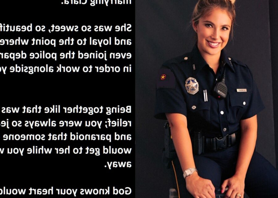 White cops, migrant gang [Abduction, cuck-feminization captions] 1 of 8 pics