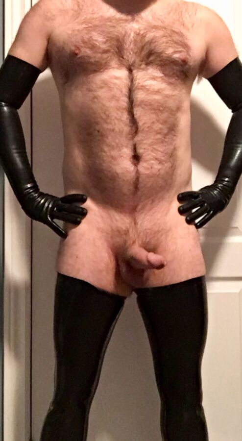 Rubber Stocking and Gloves 2 of 6 pics