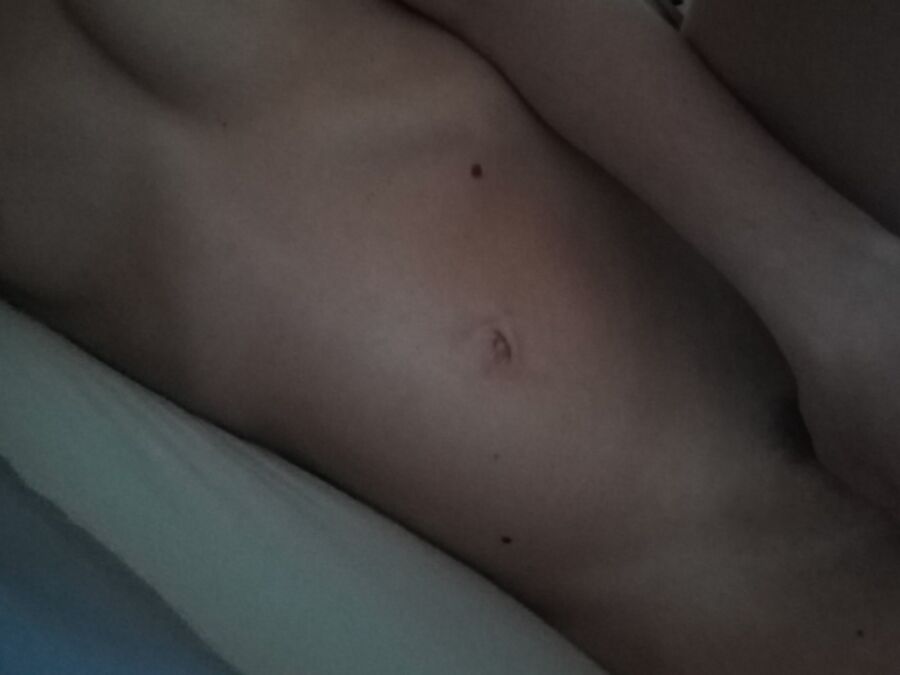 My skinny wife masturbates too much and loves beeing watched. 14 of 14 pics