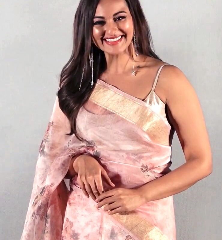 Sonakshi Sinha- Beautiful Indian Celeb in Saree and her Co-Stars 1 of 17 pics