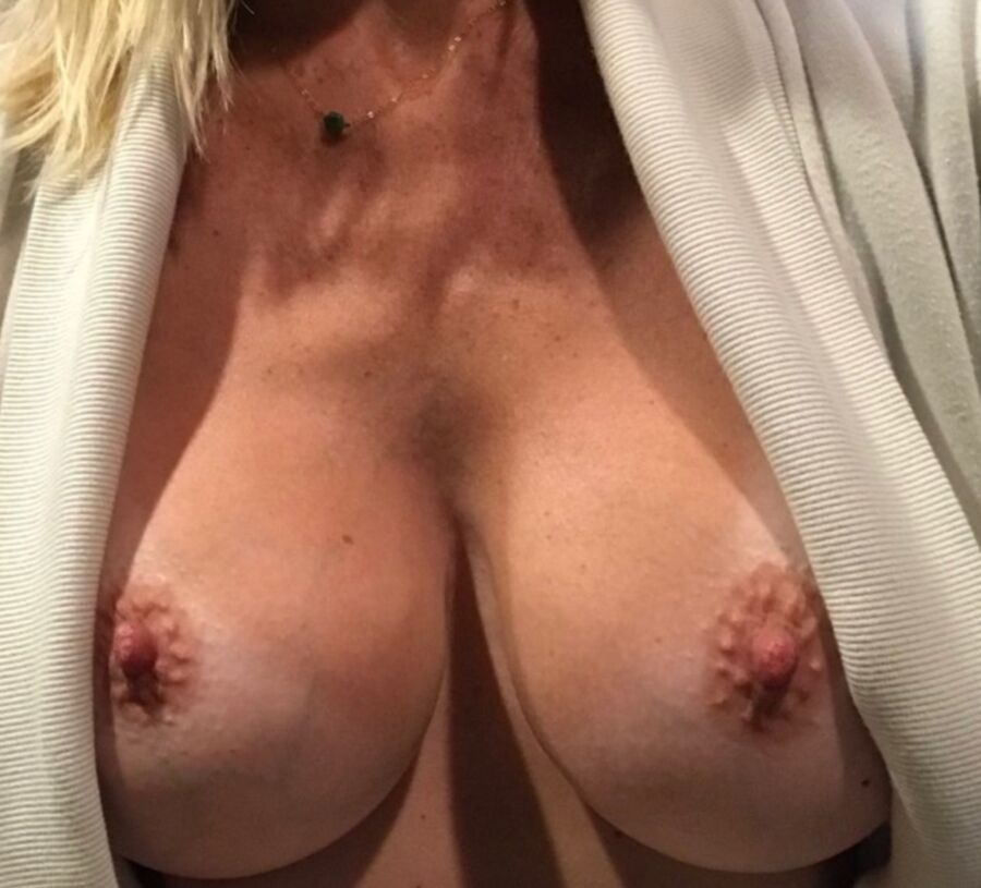 Wife knows she has beautiful tits 9 of 24 pics
