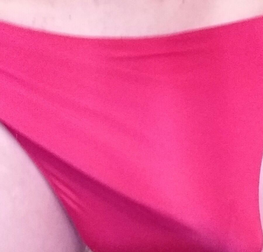 Panties Make My Cock Big 4 of 5 pics