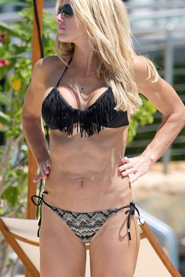 Torrie Wilson - Bikini in Miami at Poolside 2 of 10 pics