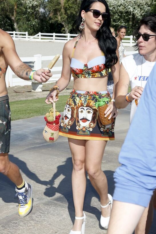 Katy Perry - Lacoste L!VE Coachella Desert Pool Party 4 of 6 pics