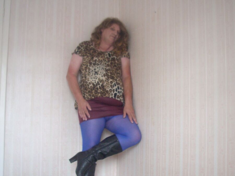 me in blue pantyhose 15 of 26 pics