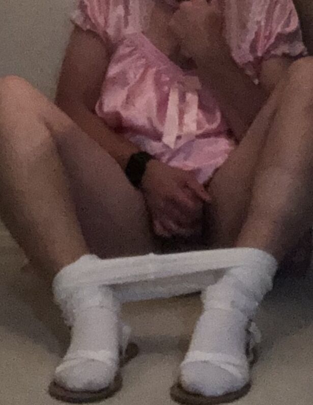 Marky exposed dressed like a little girl. 23 of 59 pics