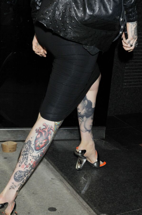 Kat Von D Booty arriving at The Wendy Williams Show in New York 9 of 17 pics