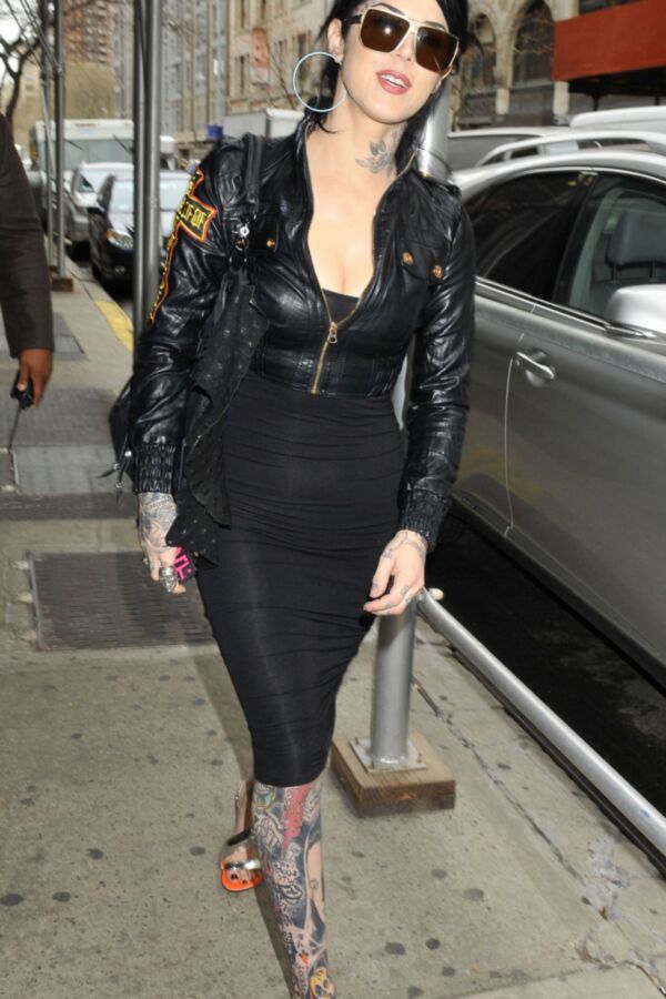 Kat Von D Booty arriving at The Wendy Williams Show in New York 13 of 17 pics