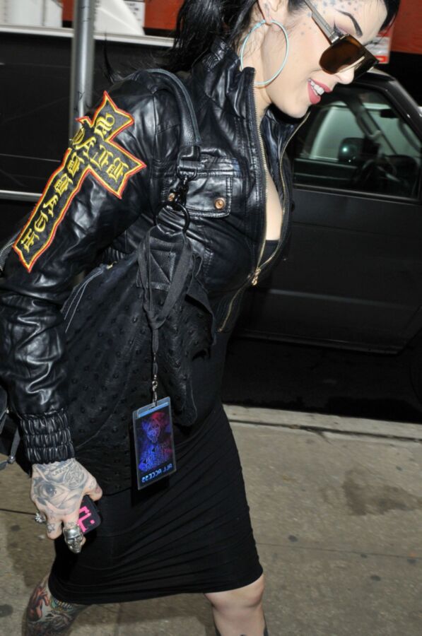 Kat Von D Booty arriving at The Wendy Williams Show in New York 17 of 17 pics