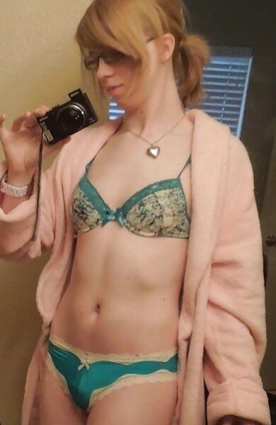 Traps, TV, TS and sissy wearing glasses 12 of 175 pics