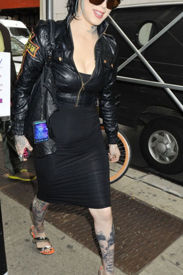 Kat Von D Booty arriving at The Wendy Williams Show in New York 16 of 17 pics