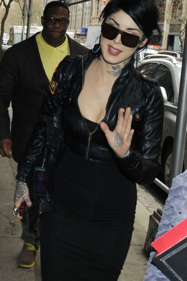 Kat Von D Booty arriving at The Wendy Williams Show in New York 14 of 17 pics