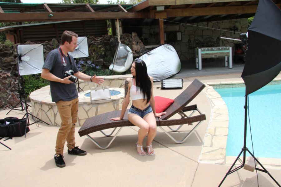 Marley Brinx - Poolside Anal 21 of 318 pics