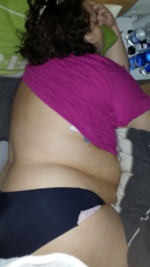 Sleeping Fat Slut Used And Exposed 19 of 23 pics