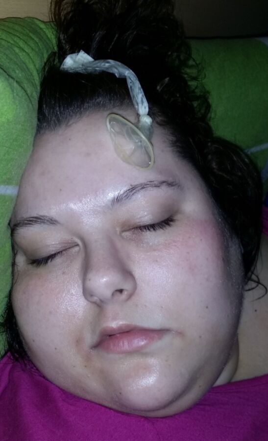 Sleeping Fat Slut Used And Exposed 12 of 23 pics