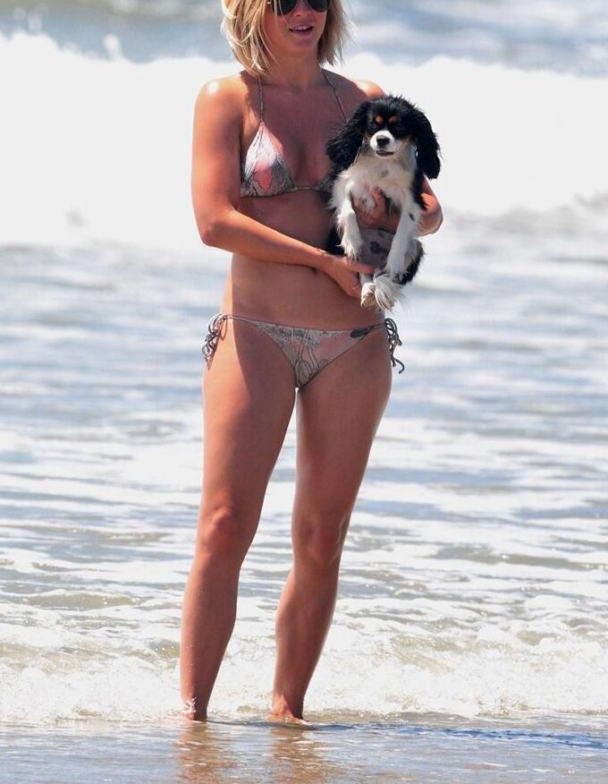 Julianne Hough in Bikini on Beach in Oak Island 8 of 8 pics