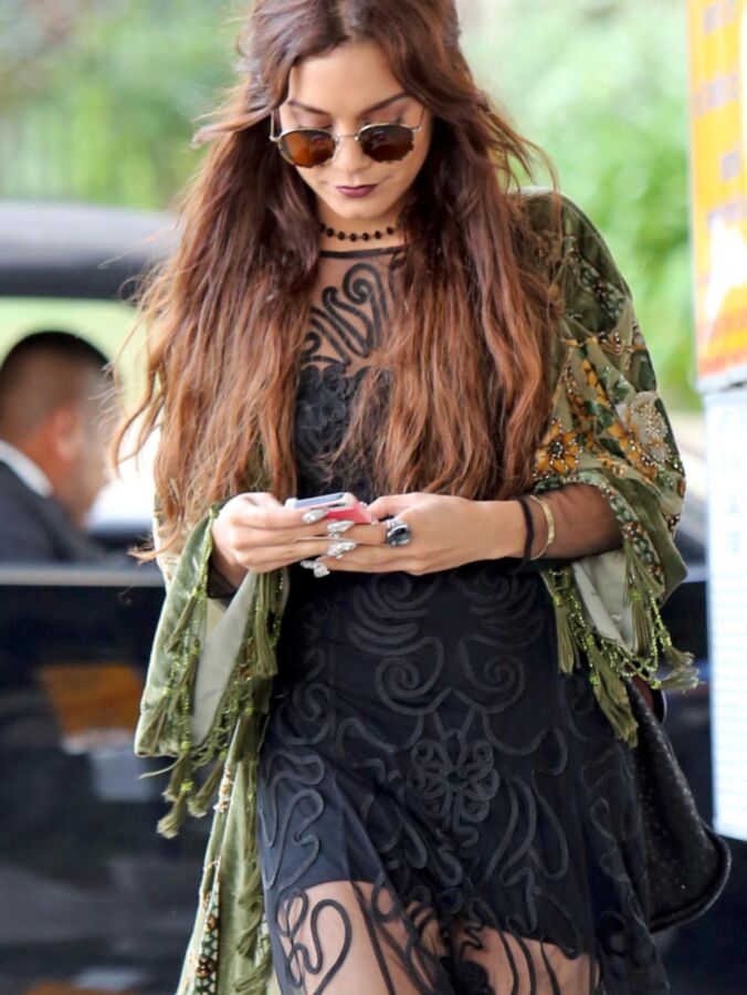 Vanessa Hudgens Upskirt Candids in West Hollywood 8 of 13 pics