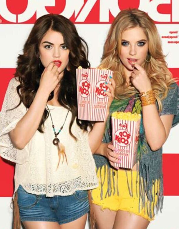 Ashley Benson and Lucy Hale in Bongo Jeans Ads 1 of 29 pics