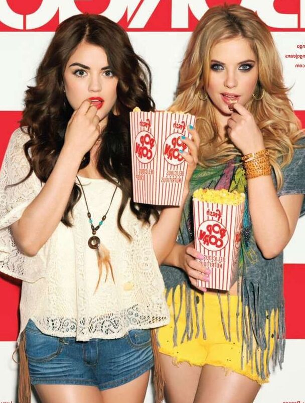 Ashley Benson and Lucy Hale in Bongo Jeans Ads 5 of 29 pics