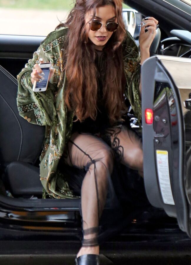 Vanessa Hudgens Upskirt Candids in West Hollywood 1 of 13 pics